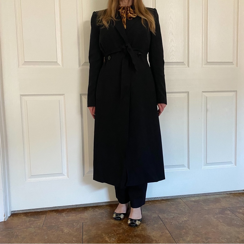 Dolce & Gabbana Virgin Wool Long Coat - Picture 11 of 11